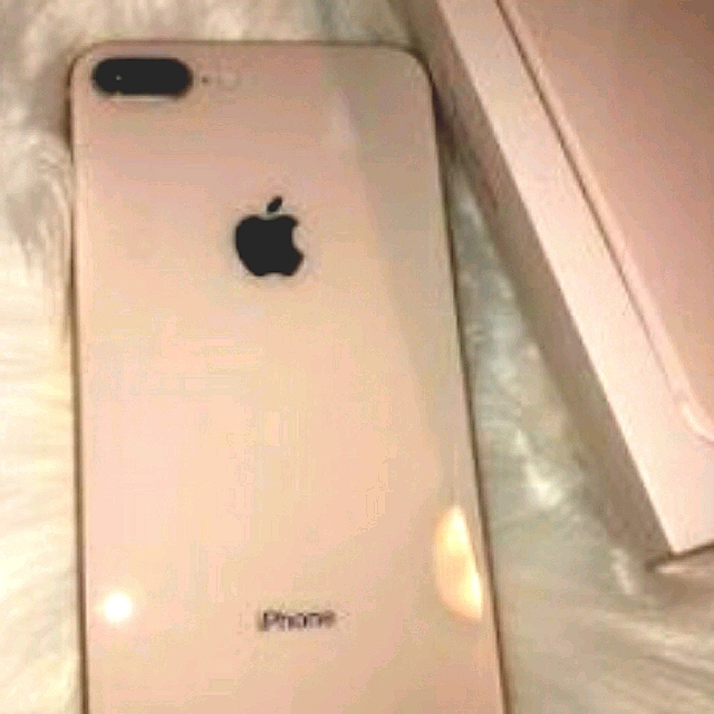iPhone 8 plus, used, unlocked, and straight talk.